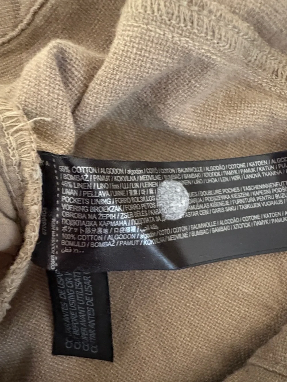 Mango COTTON CARGO PANTS